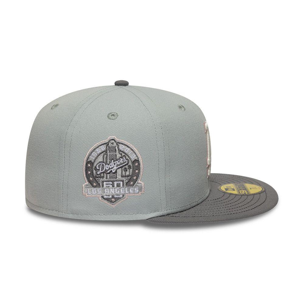 Gorra 59Fifty MLB Los Angeles Dodgers Sakuranagashi Gris - 14952276-3
