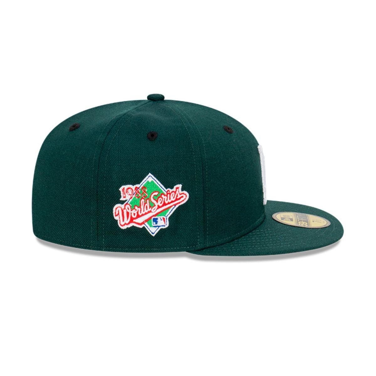 Gorra 59Fifty Los Angeles Dodgers World Series Dark Green - 60293235-2