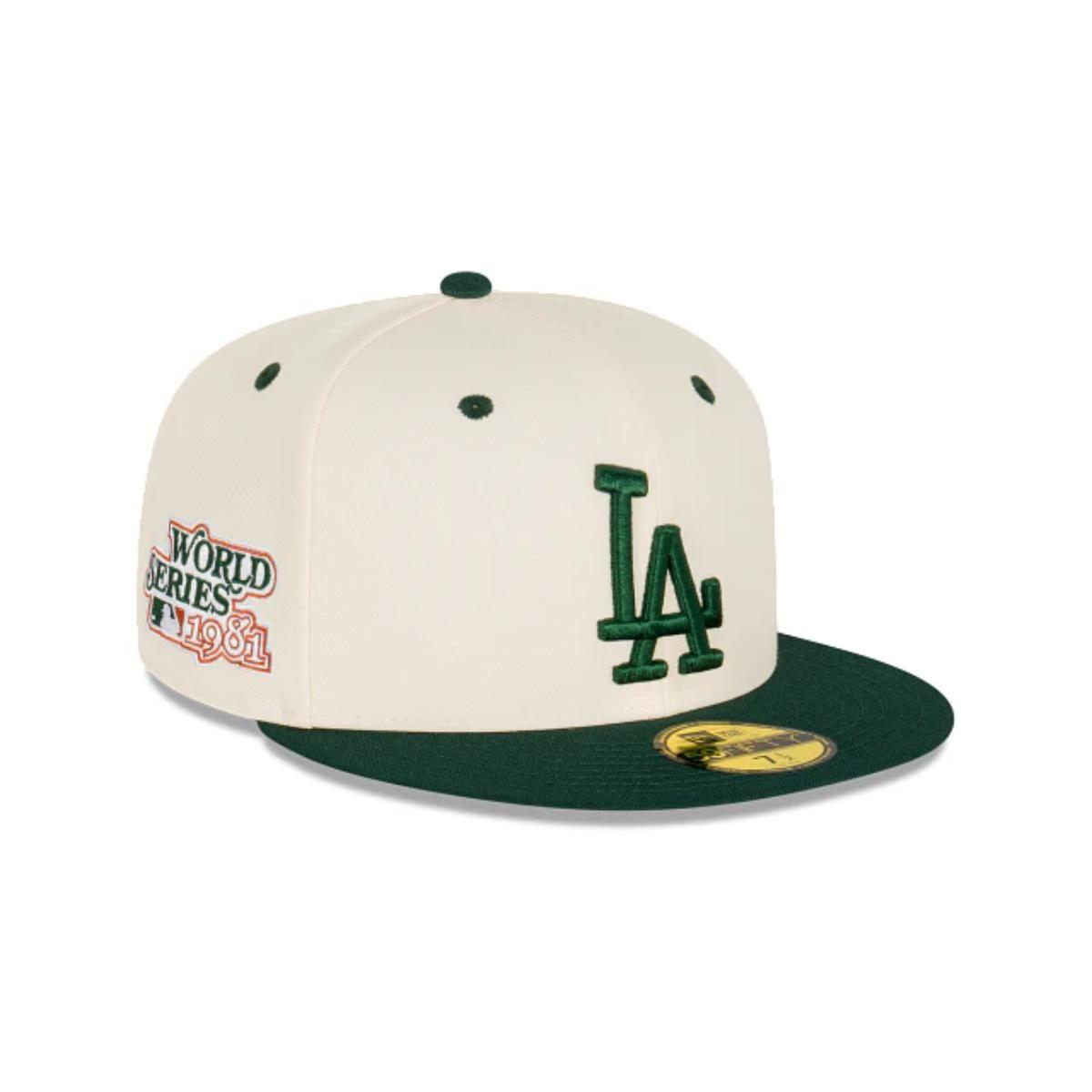Gorra 59fifty MLB Los Angeles Dodgers Side Patch White - 60416056-0