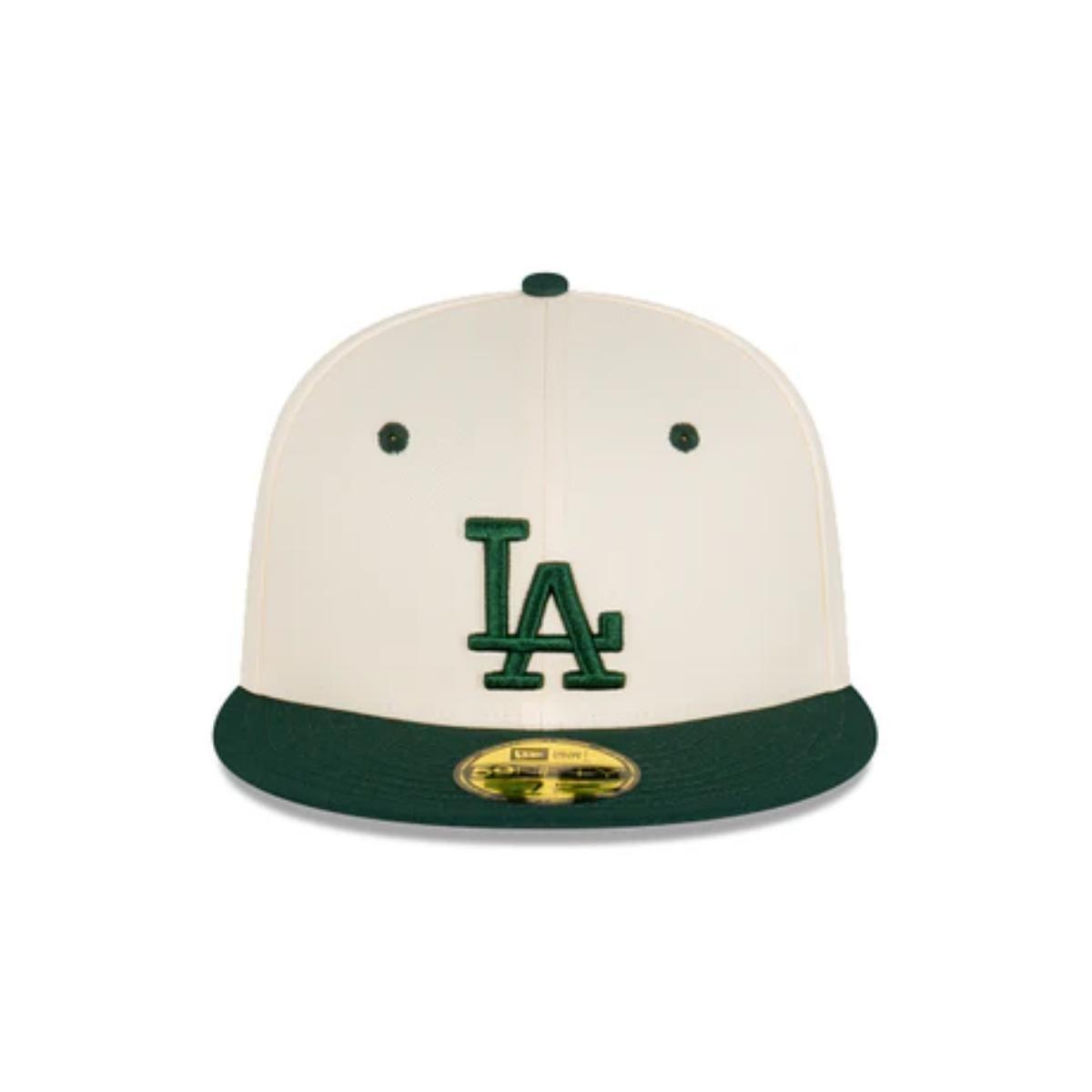 Gorra 59fifty MLB Los Angeles Dodgers Side Patch White - 60416056-2