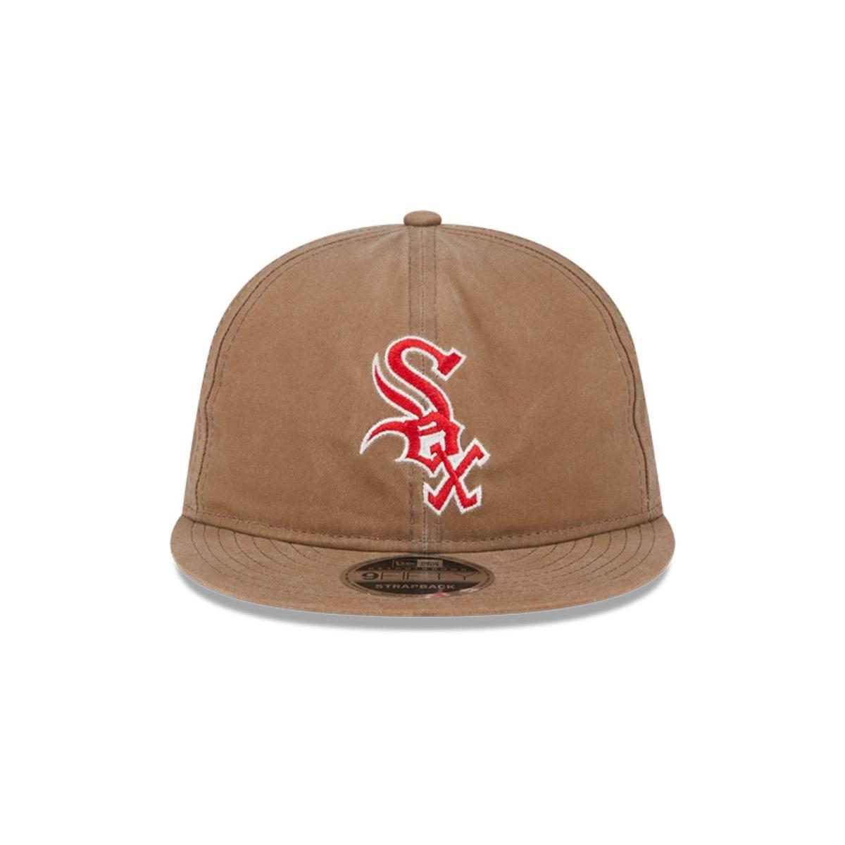 Gorra 9Fifty Chicago White Sox MLB Waxed Canvas Beige - 60585435-2