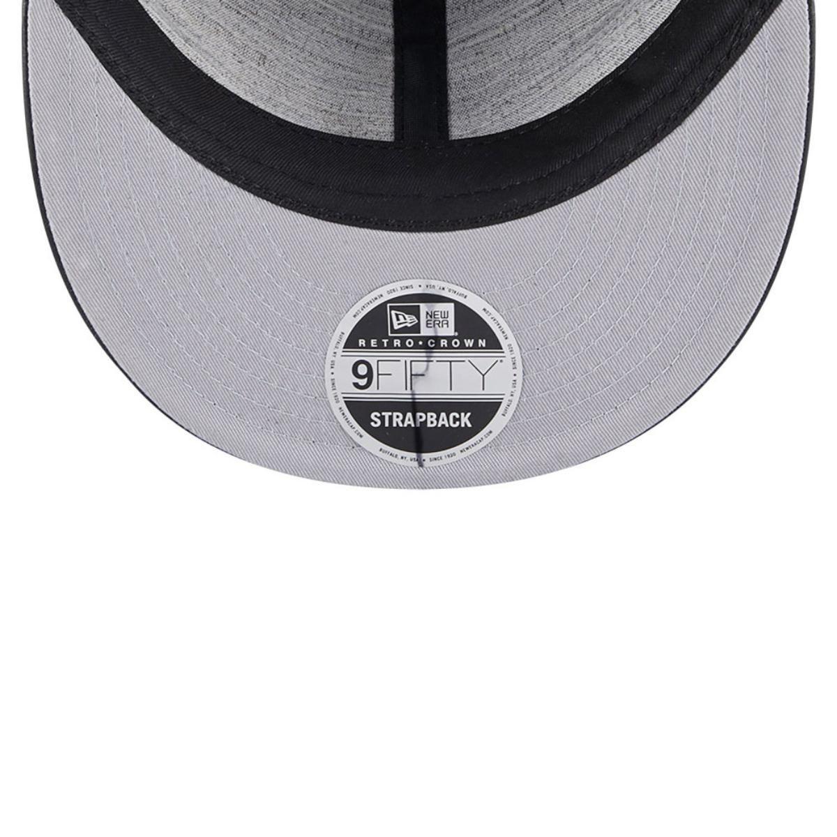 Gorra 9Fifty MLB Chicago White Sox Genuine Leather Black - 60585329-6