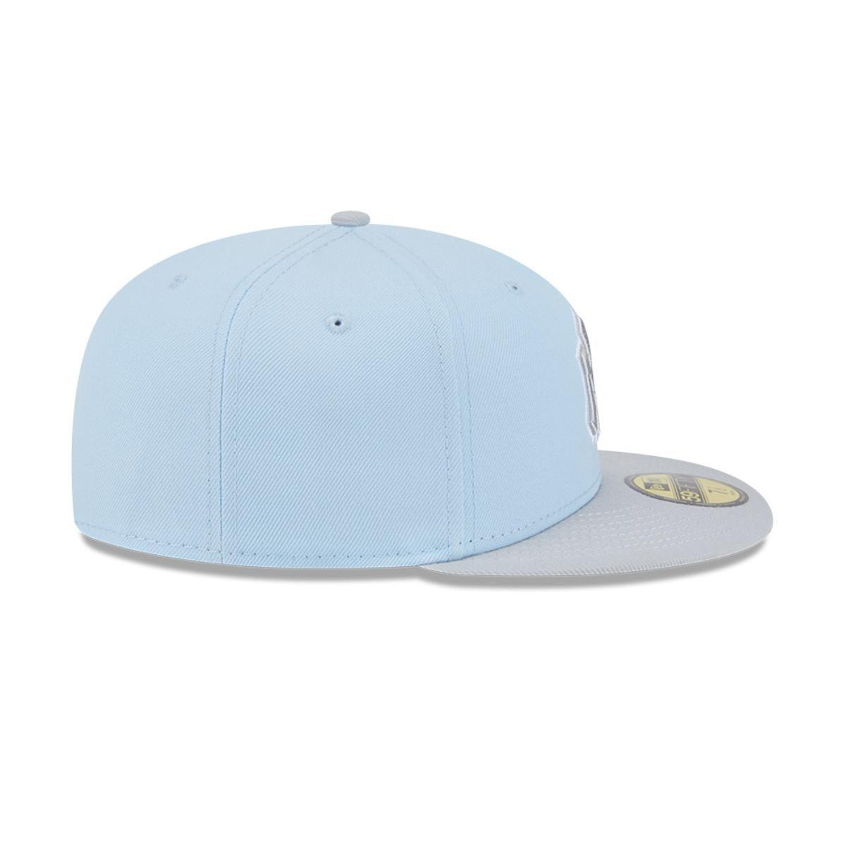 Gorra 59Fifty New York Yankees MLB Color Pack Sky Blue - 60615543-4