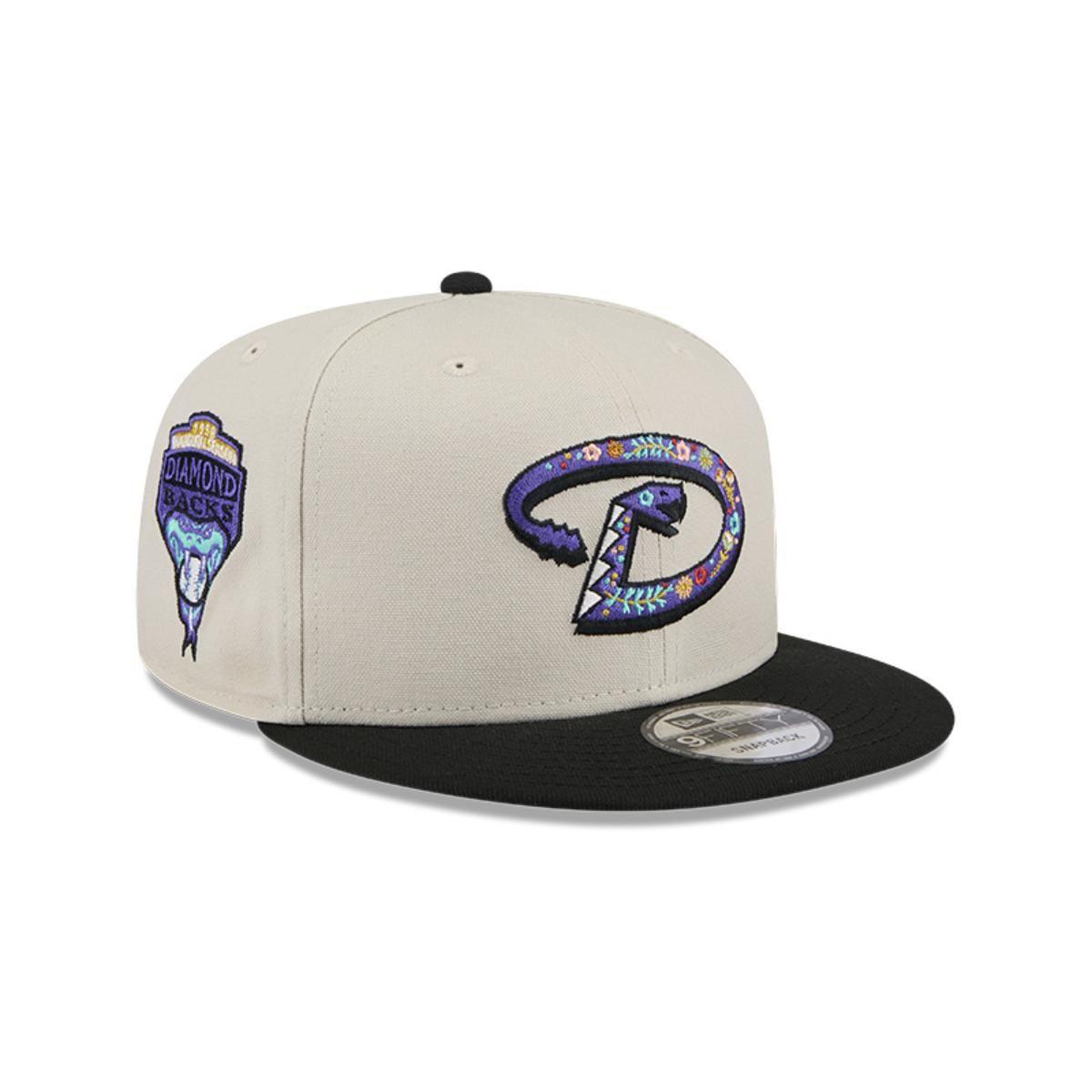 Gorro 9fifty MLB Arizona Diamondbacks Floral Fill Light Beige-2