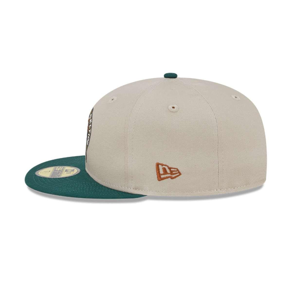 Jockey Boston Celtics NBA 59FiftyTree Bark Fill Grey New Era - 60553977-3