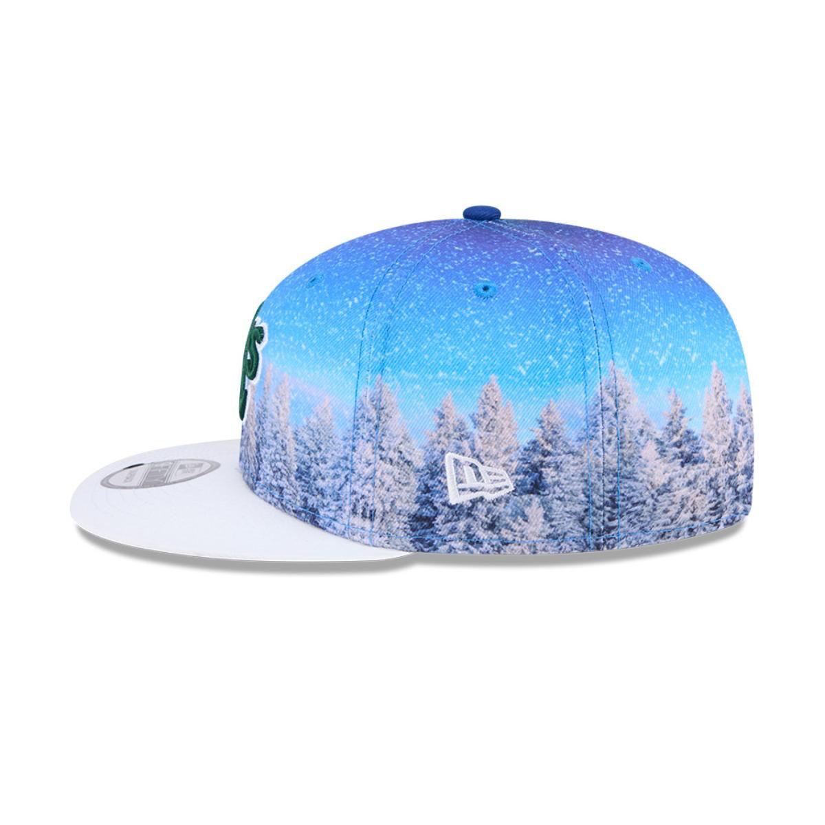 Gorra 9Fifty  MLB Oakland Athletics Winter Photoreal Blue - 60645953-3