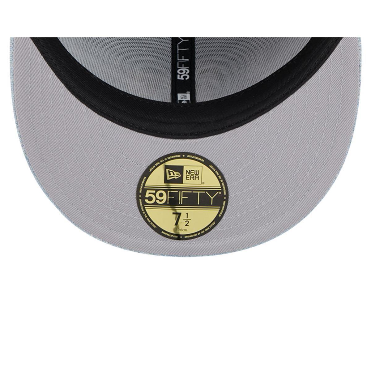 Gorra 59Fifty Oakland Athletics MLB Patch Denim Verde Oscuro - 60579300-6