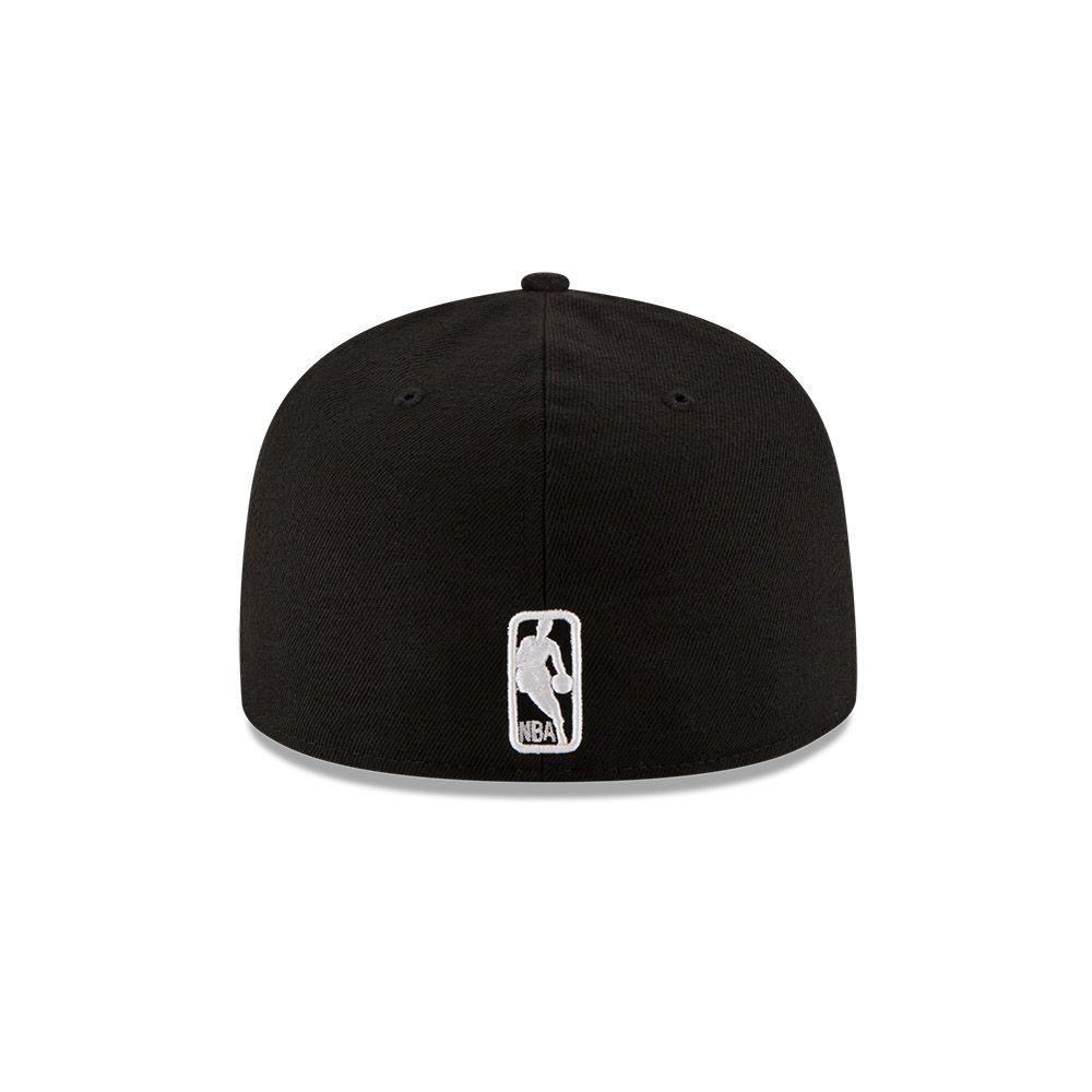 Gorra 59Fifty Miami Heat NBA  Clásicos Black - 70344032-4