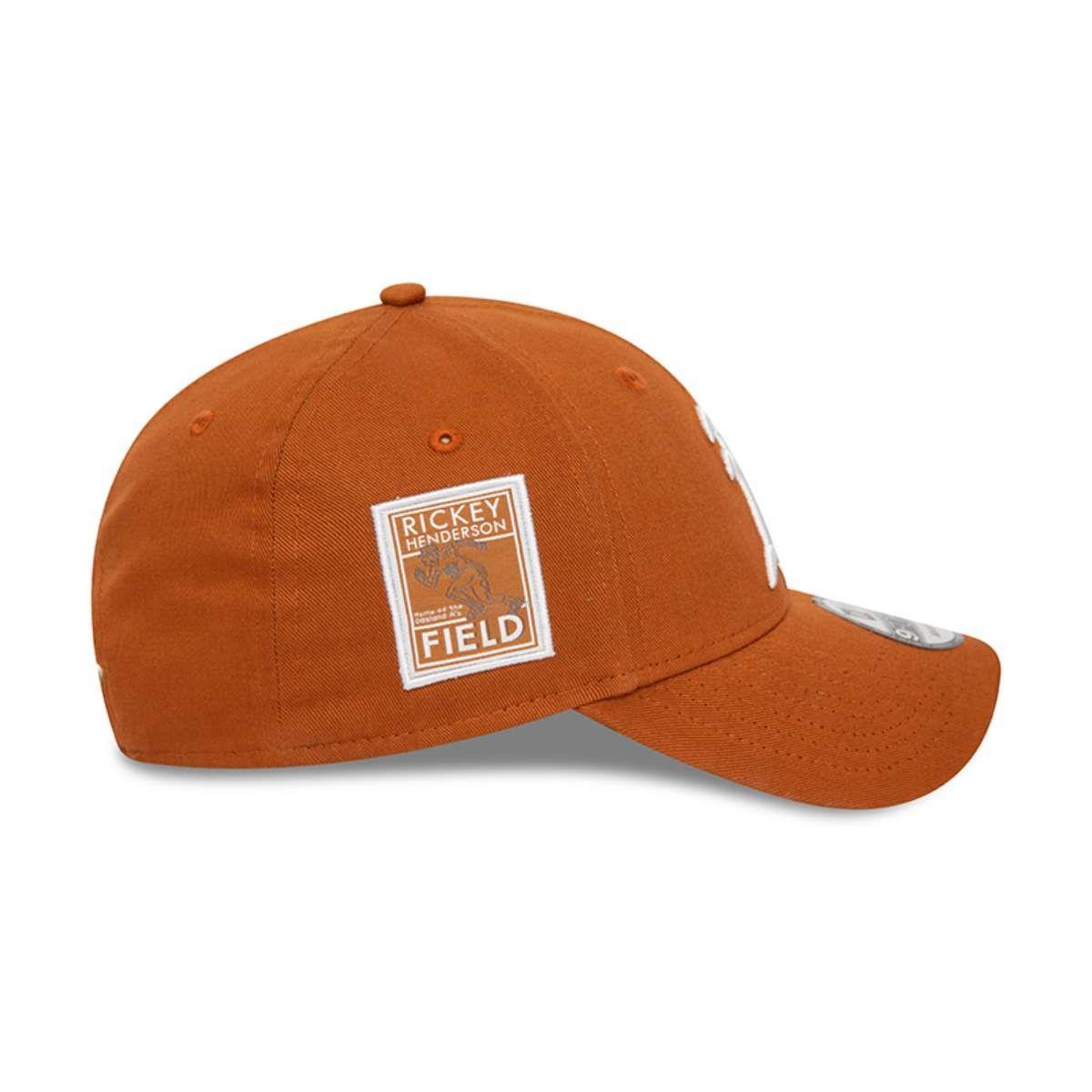 Gorra Oakland Athletics MLB 9Forty Essential Patch Med Brown-3
