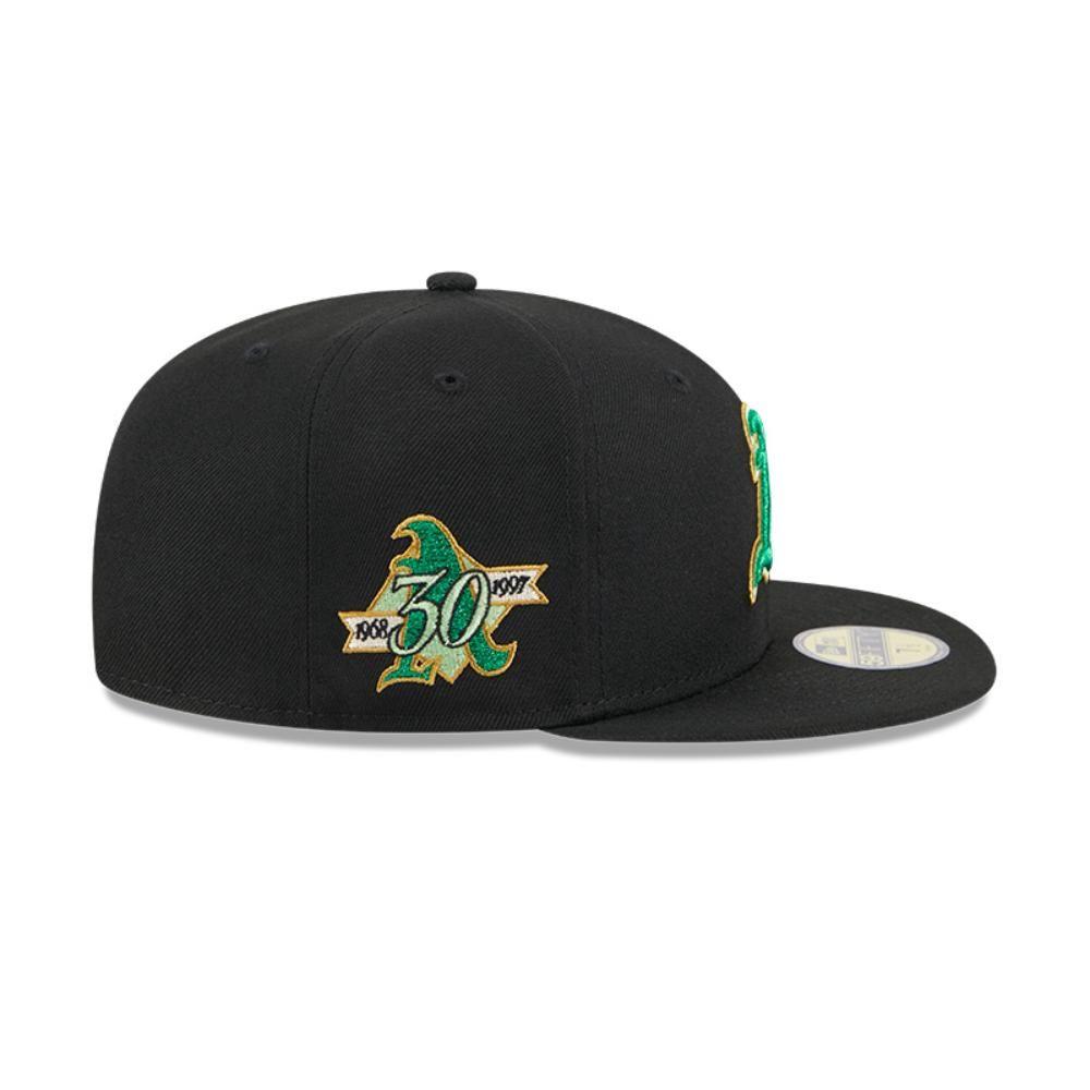 Gorra Oakland Athletics MLB 59Fifty Metallic Green Pop Black - 60505804-3