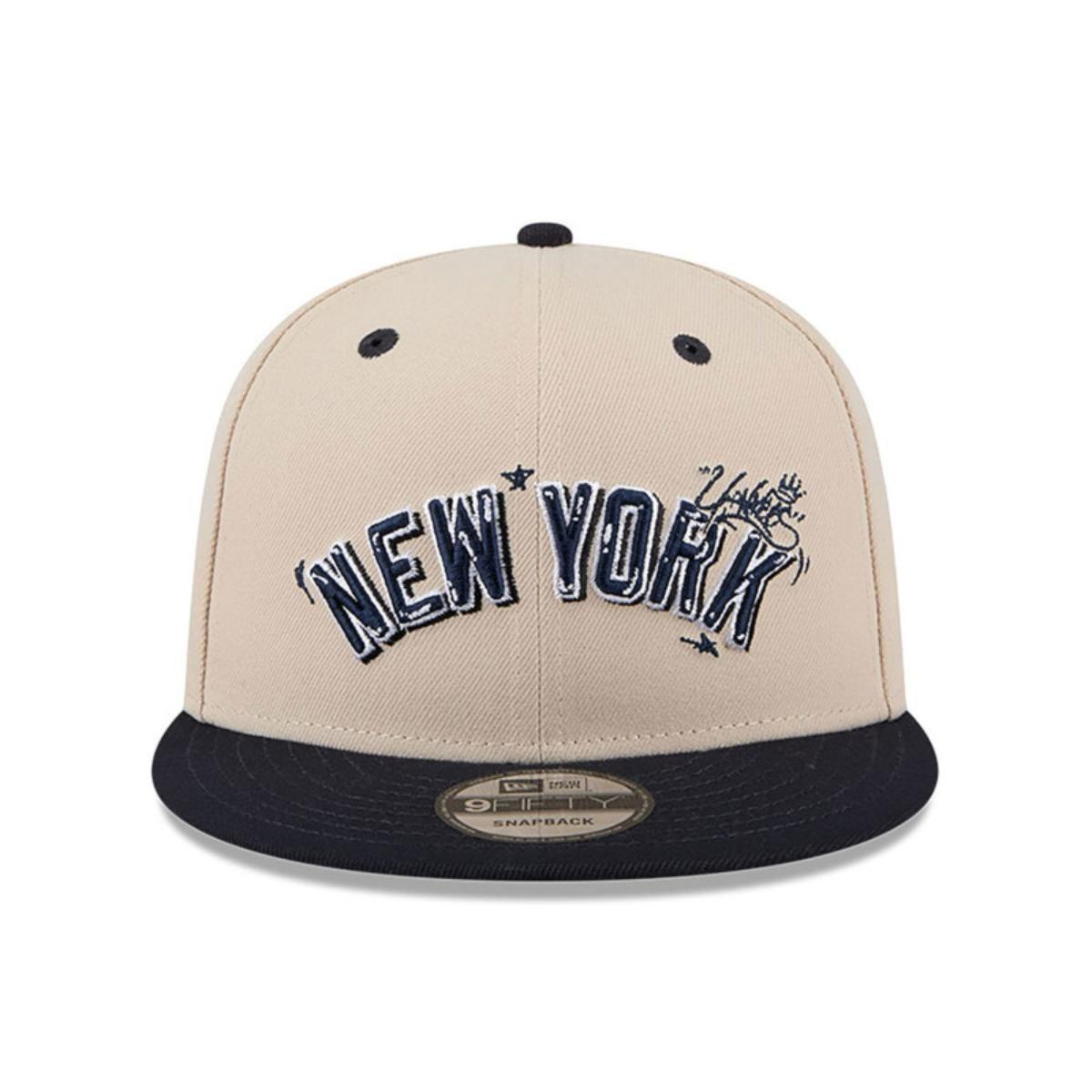 Gorra 9Fifty New York Yankees MLB Team Art Med Beige - 60586776-2