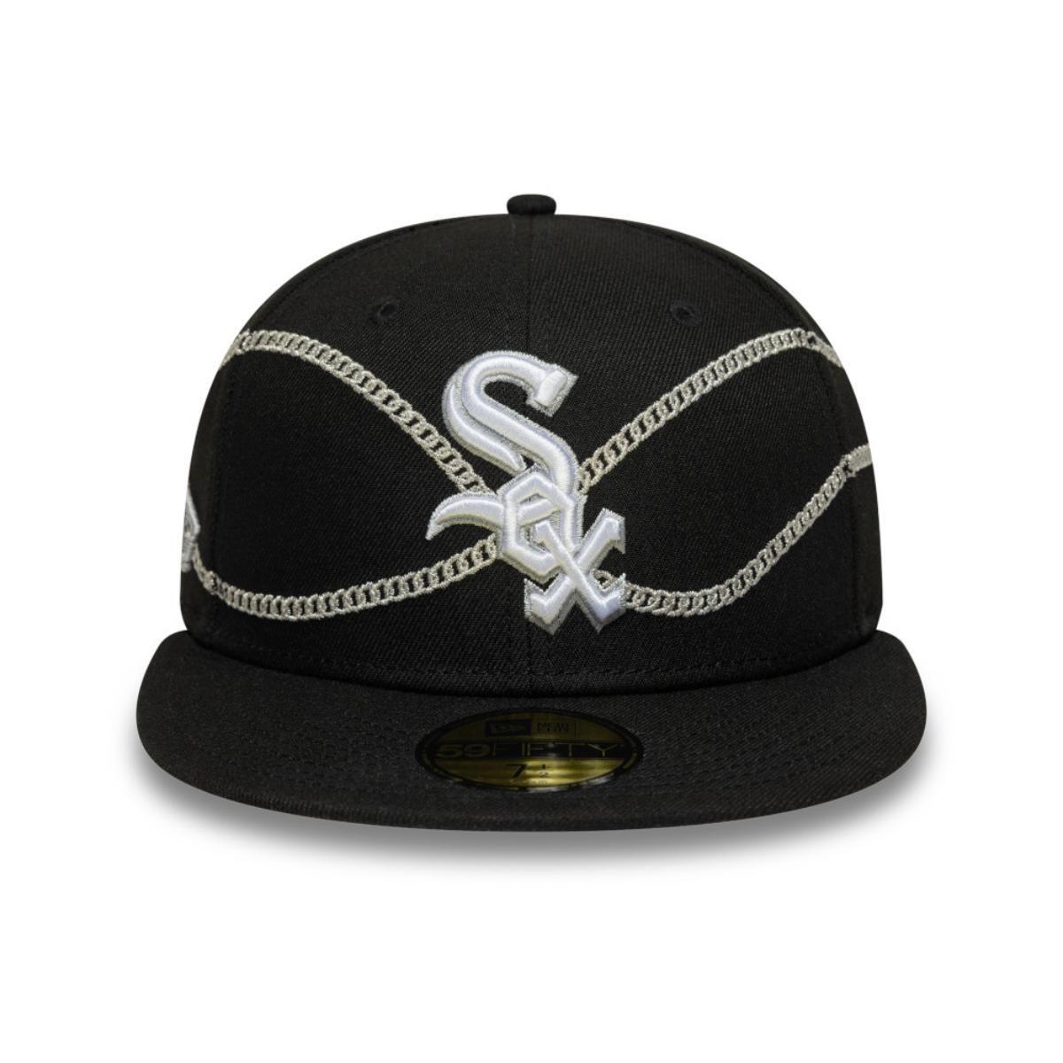 Gorra 59Fifty Chicago White Sox Chain Wrap Black - 60691170-2