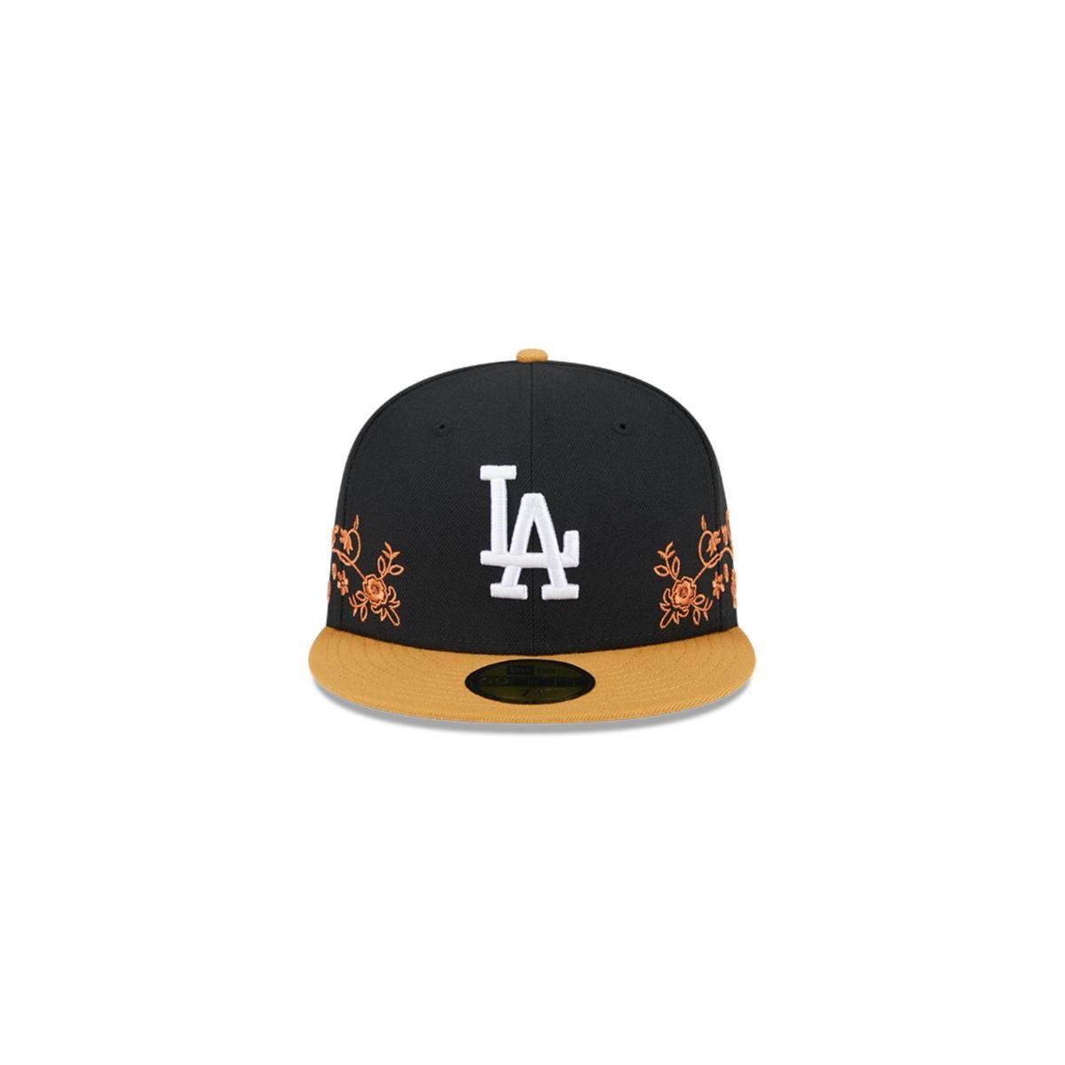 Gorro 59fifty MLB Los Angeles Dodgers Floral Vine Black - 60565672-2