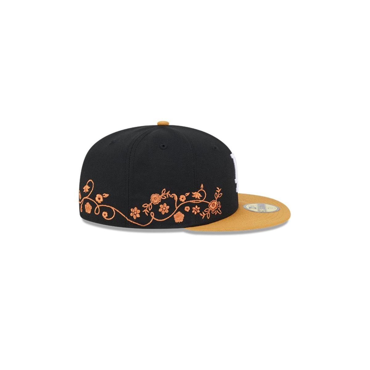 Gorro 59fifty MLB Los Angeles Dodgers Floral Vine Black - 60565672-5