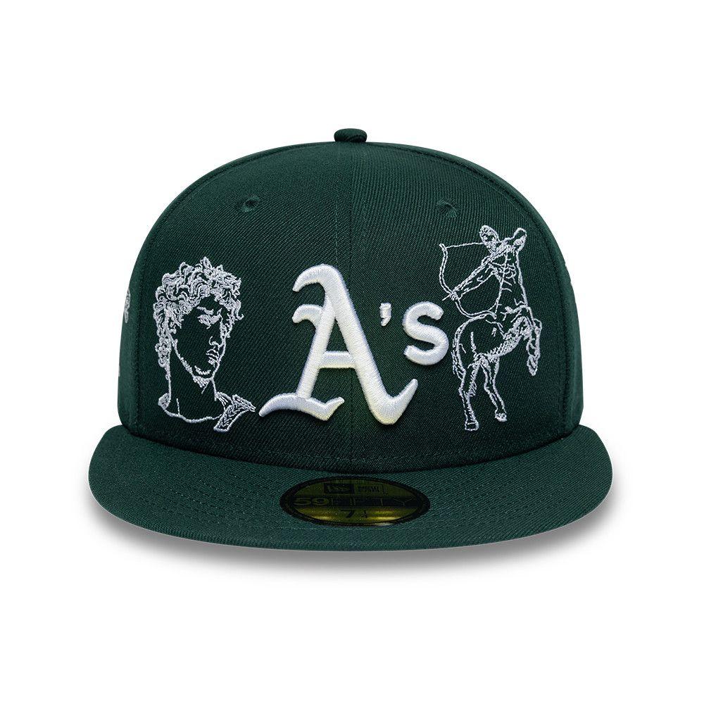 Gorra 59Fifty MLB Oakland Athletics Mythical Pack Verde-60895347-800-1