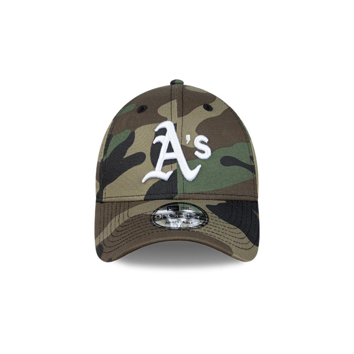 Gorra 9Forty Oakland Athletics MLB Core Basics Woodland Camo - 14374342-2