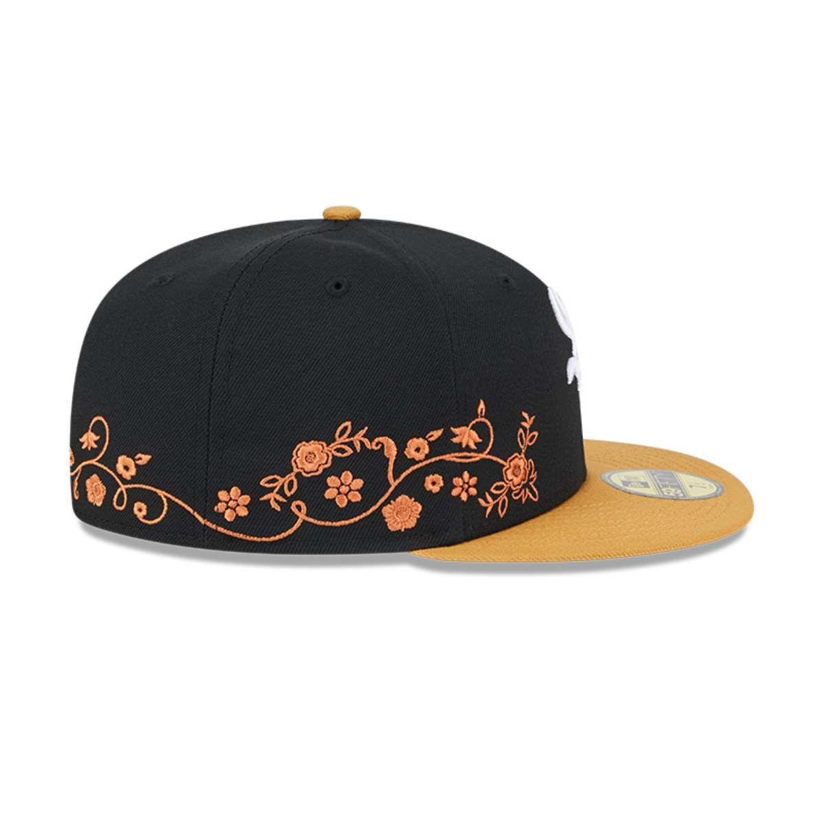 Gorro 59fifty MLB Chicago White Sox Floral Vine Black - 60565653-4