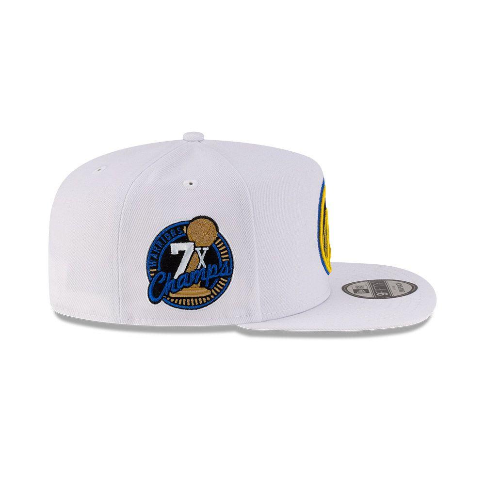 Gorra 9Fifty NBA Golden State Warriors Champs Blanco-4