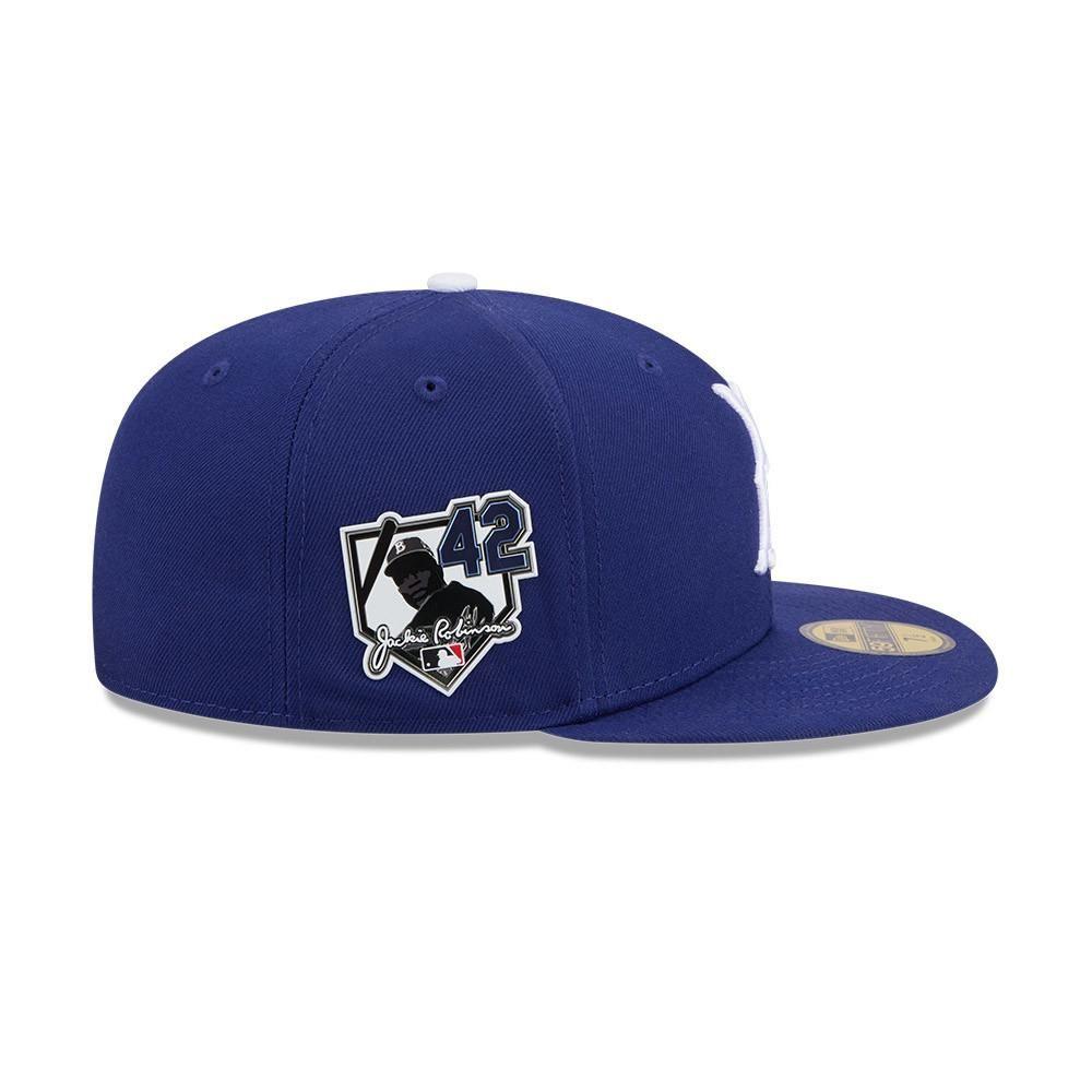 Gorra 59Fifty MLB Brooklyn Dodgers Jacky Robinson Day Negro - 60859371-3