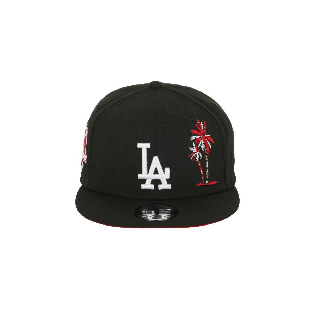 Gorra 9Fifty Los Angeles Dodgers MLB Black And Pink Patch - 70838972-1