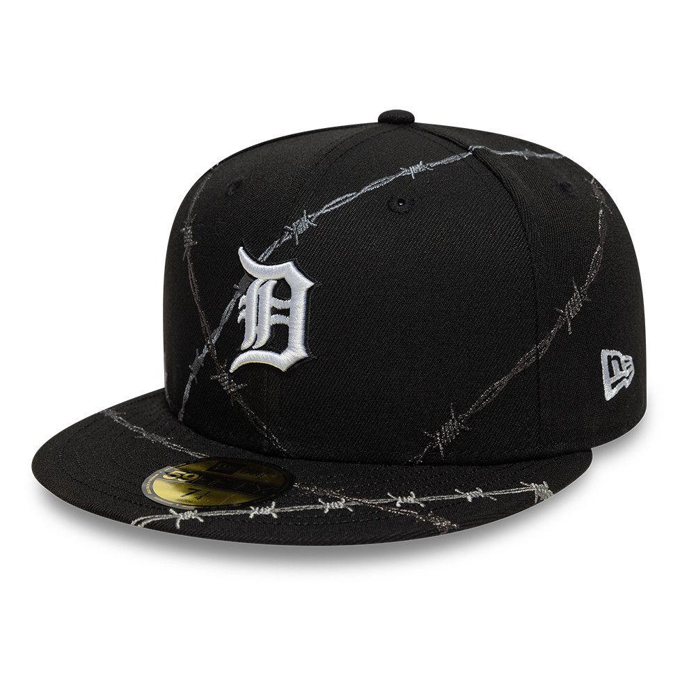 Gorra New Era 59Fifty Detroit Tigers Wire Negro - 60831544-0