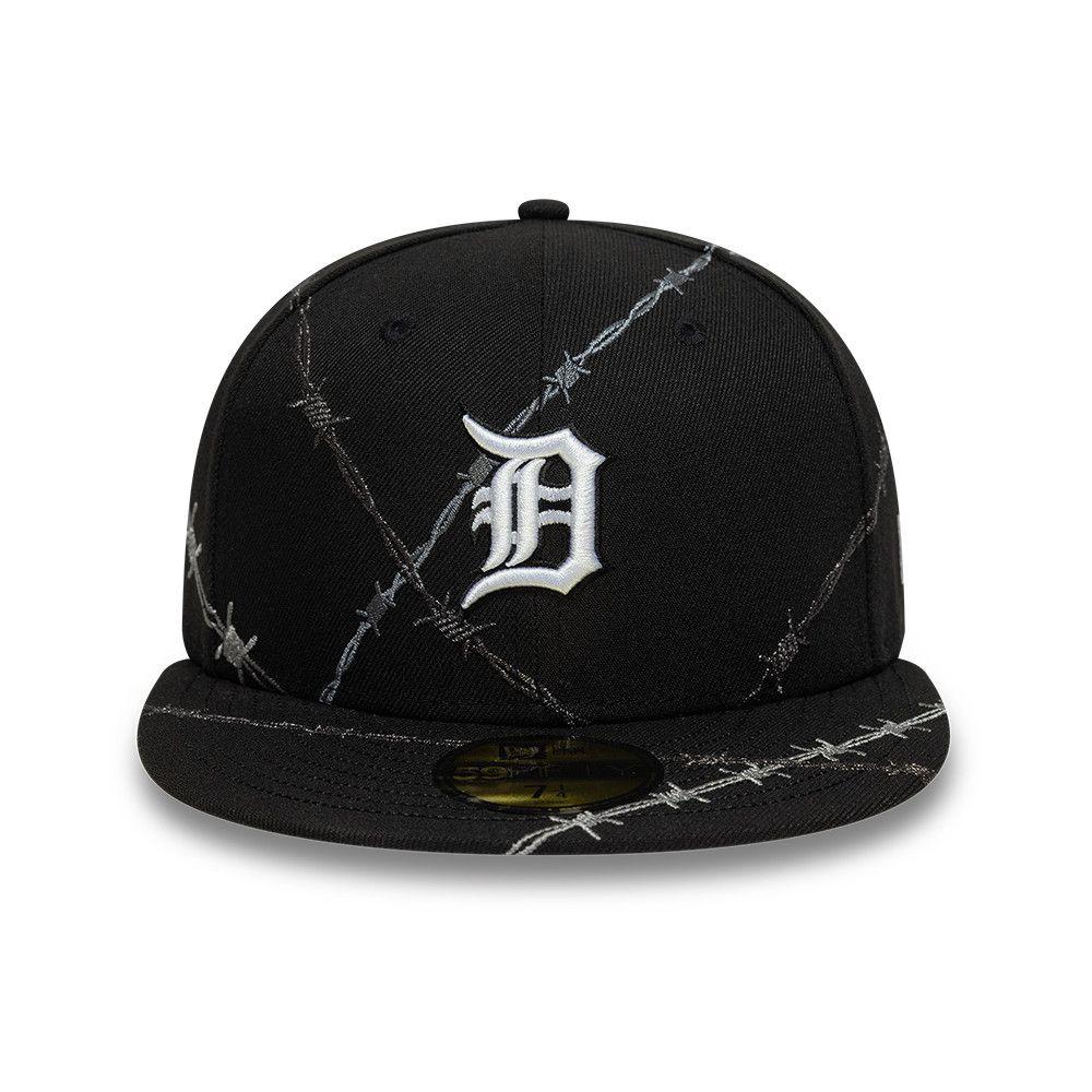 Gorra New Era 59Fifty Detroit Tigers Wire Negro - 60831544-1