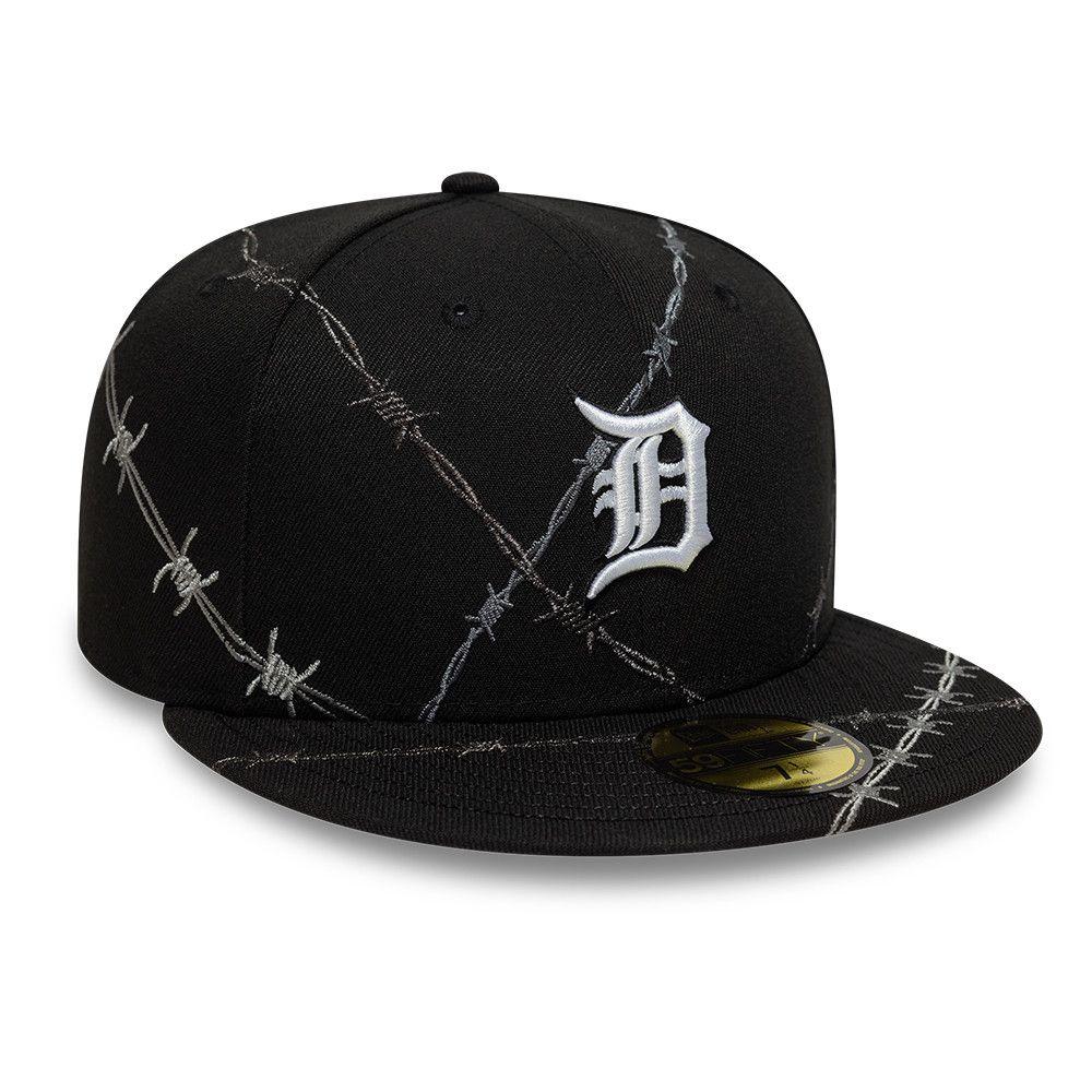 Gorra New Era 59Fifty Detroit Tigers Wire Negro - 60831544-2