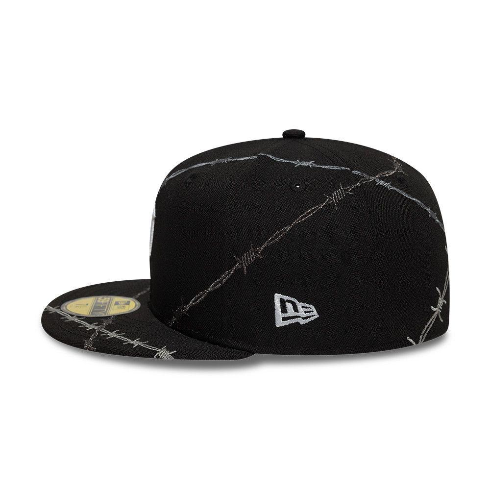 Gorra New Era 59Fifty Detroit Tigers Wire Negro - 60831544-3