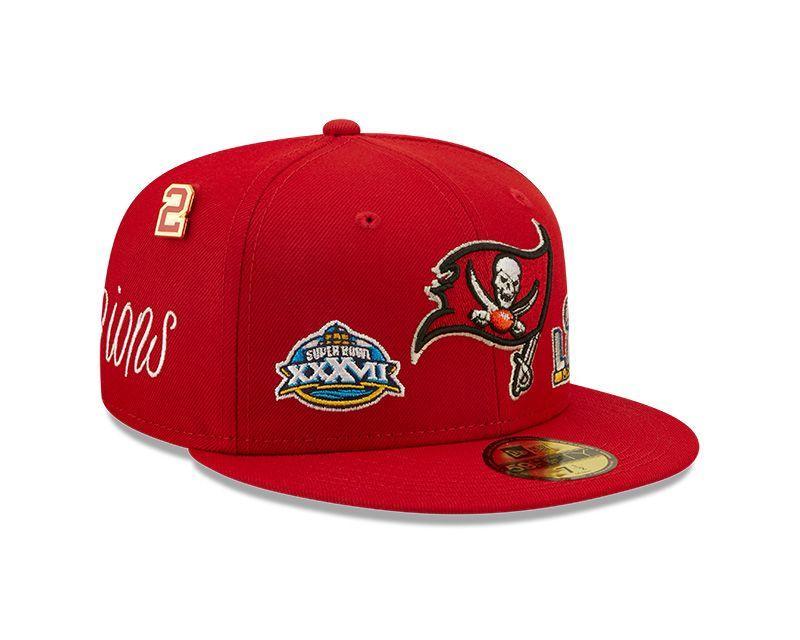 Jockey Tampa Bay Buccaneers NFL 59Fifty Red - 60288297-1