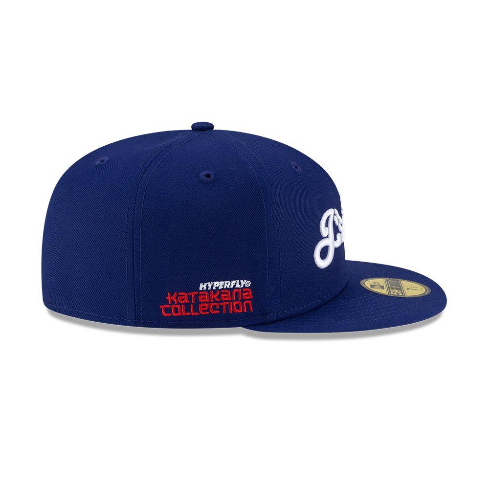 Gorra New Era 59Fifty Los Angeles Dodgers Hyperfly X MLB 2025 Azul - 60772224-4