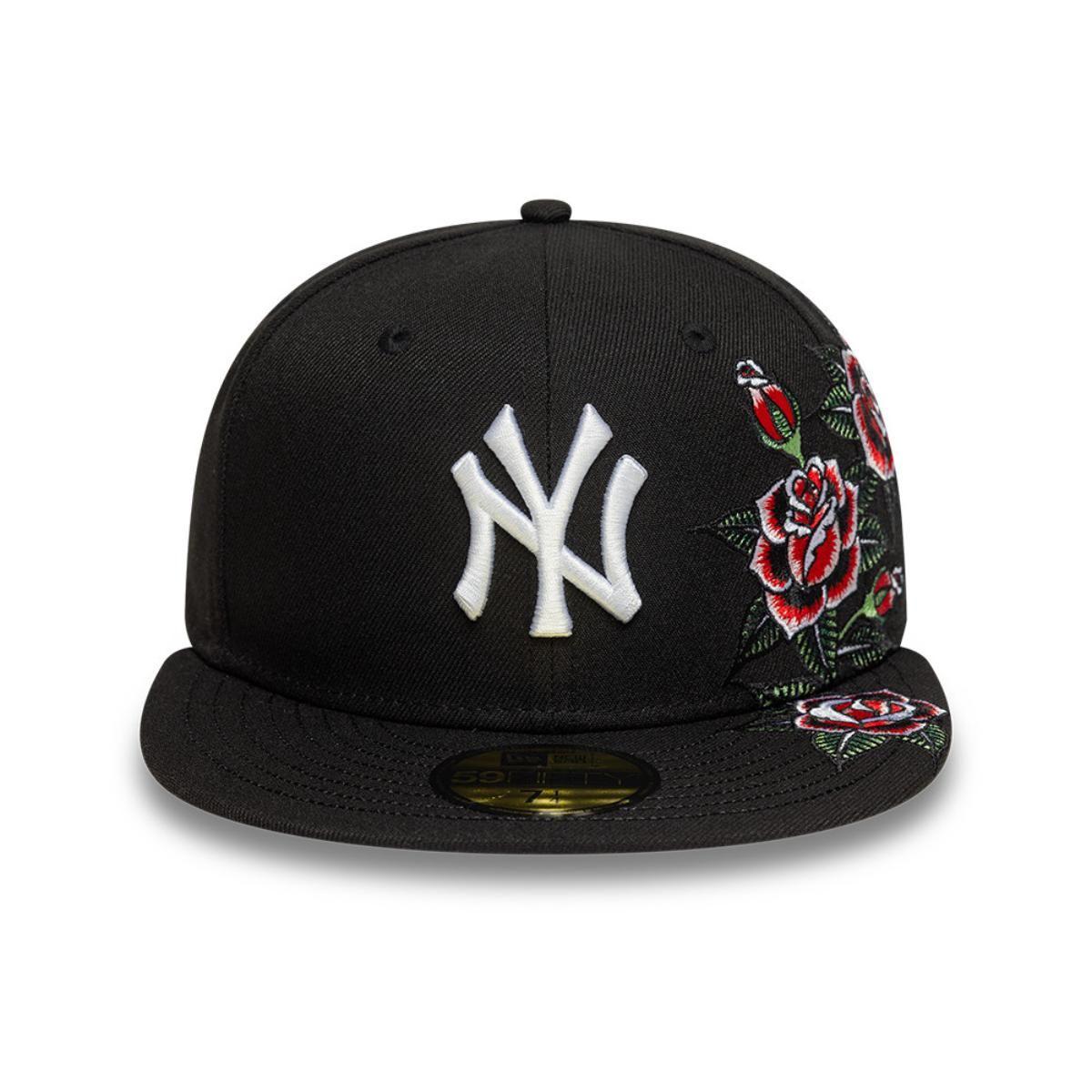 Gorra 59Fifty New York Yankees MLB Roses Black - 60675510-2