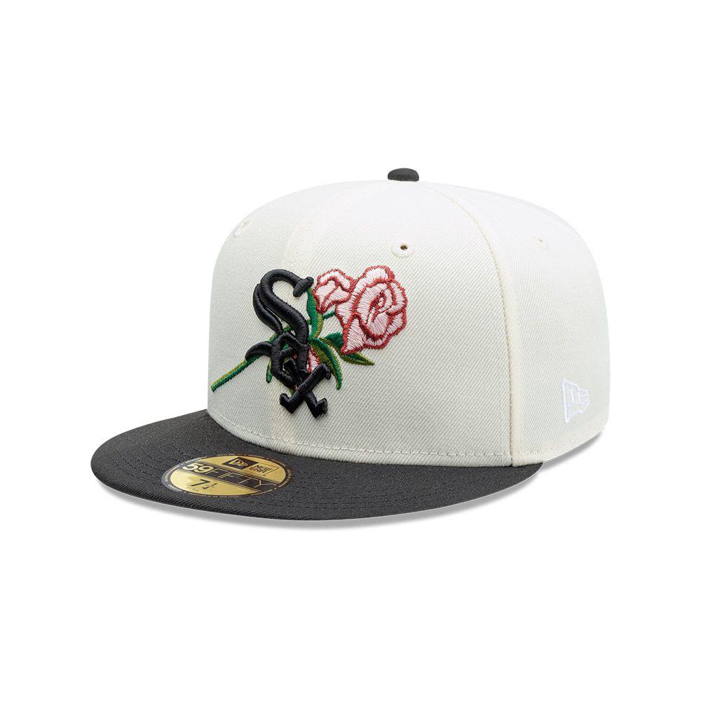 Gorra 59Fifty MLB Chicago White Sox MLB Pink Rose Blanco-70996029-734-2