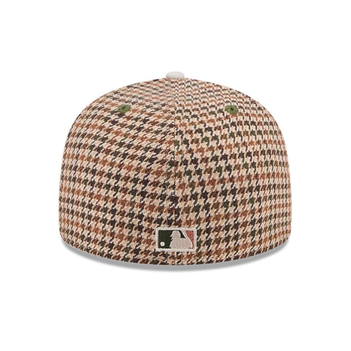 Gorra 59Fifty New York Yankees MLB Houndstooh Open Brown - 60573406-5
