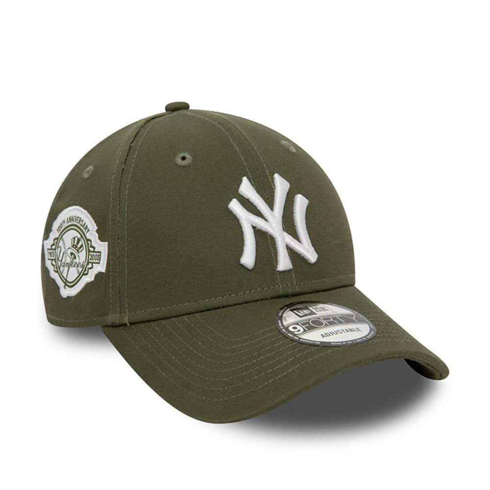 Gorra New York Yankees MLB 9Forty Essential Patch Green Med - 60435138-0