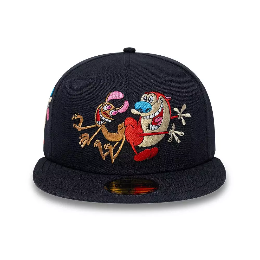Gorra 59Fifty Ren And Stimpy Azul Marino - 60869759-1