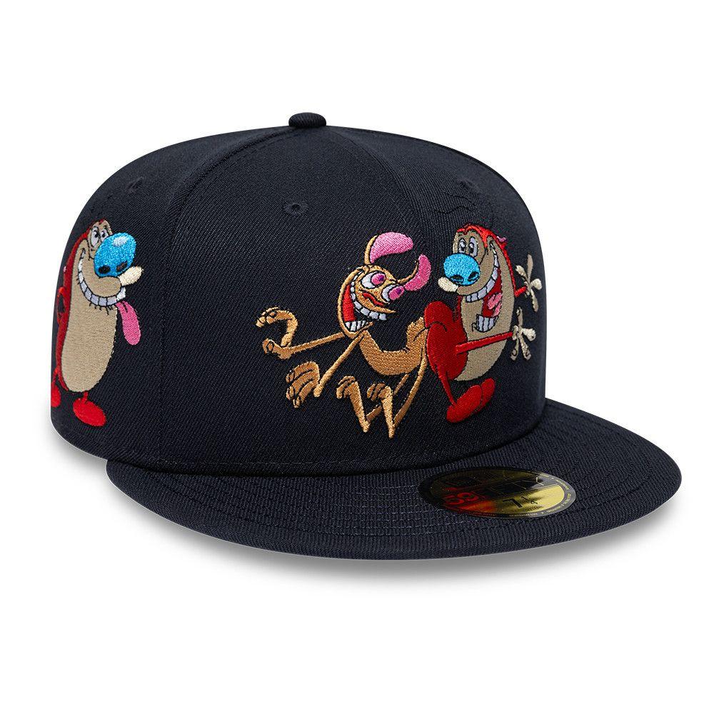Gorra 59Fifty Ren And Stimpy Azul Marino - 60869759-2