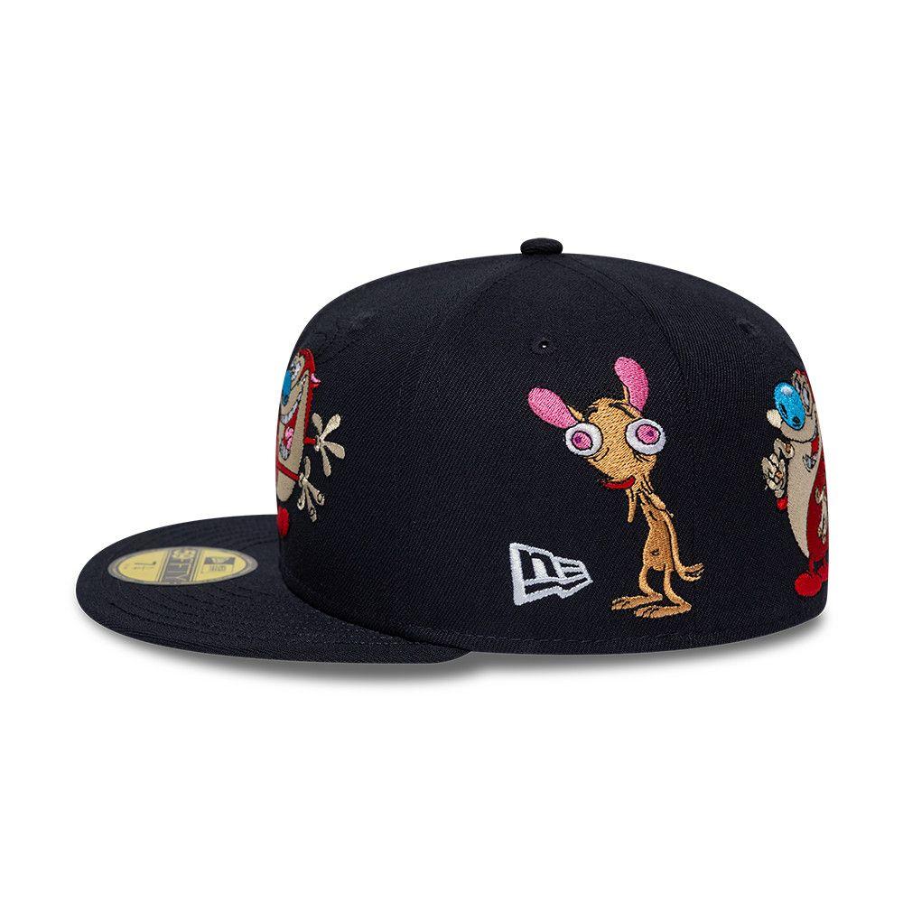 Gorra 59Fifty Ren And Stimpy Azul Marino - 60869759-5