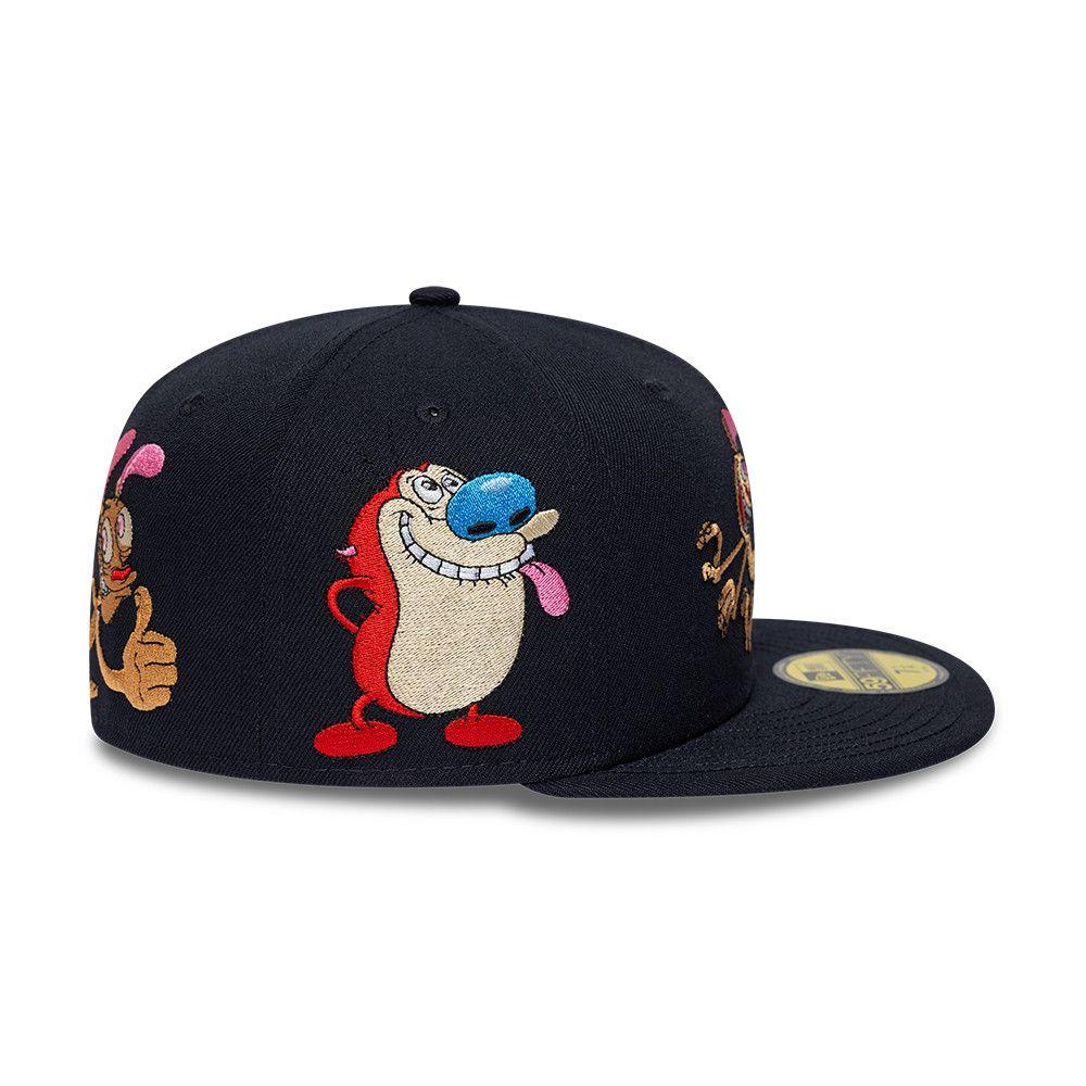 Gorra 59Fifty Ren And Stimpy Azul Marino - 60869759-6