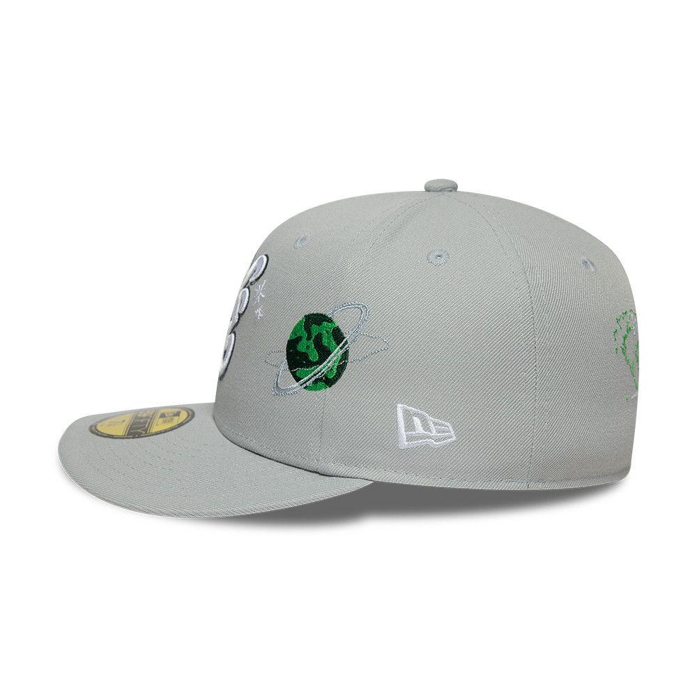 Gorra New Era 59Fifty  Planet Icon Gris - 60832305-4