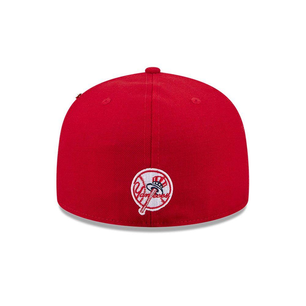 Gorra 59Fifty MLB New York Yankees Spike Lee Aniversary Rojo - 60958279-5