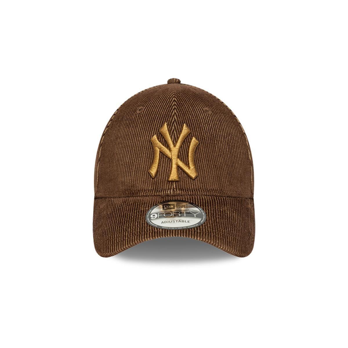 Gorra 9Forty New York Yankees MLB Two Tone Cord Dark Brown - 60595424-2