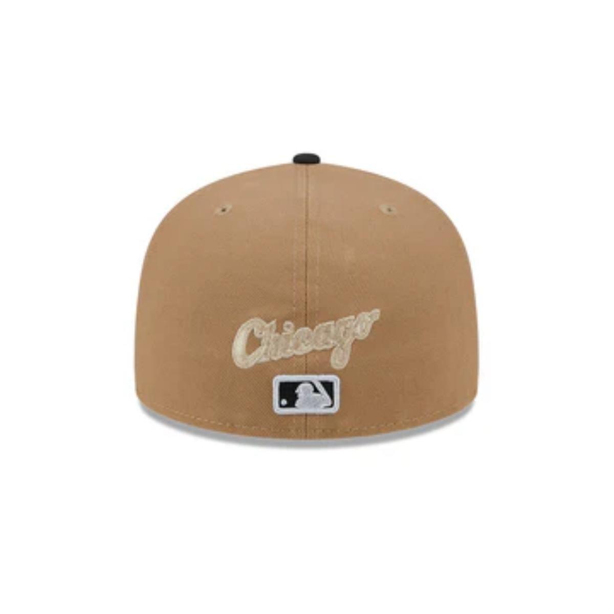 Gorra 59Fifty Chicago White Sox Classic 8-Bit Wordmark Beige - 60573338-5