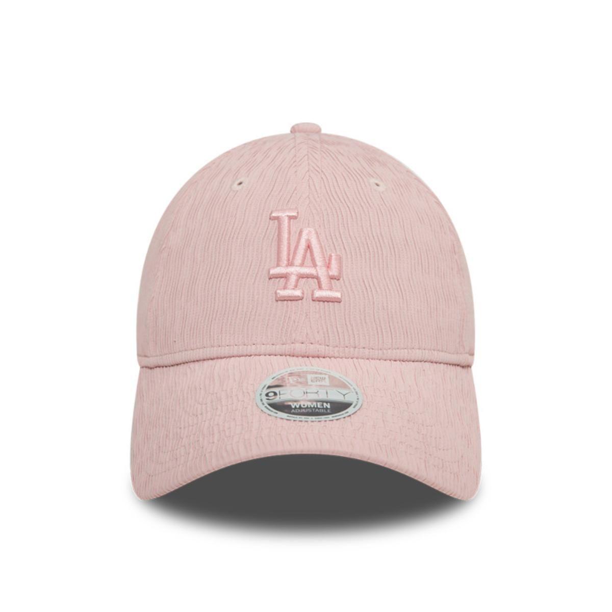 Gorra 9Forty Los Angeles Dodgers MLB Women's Ruching Pink - 60577111-2
