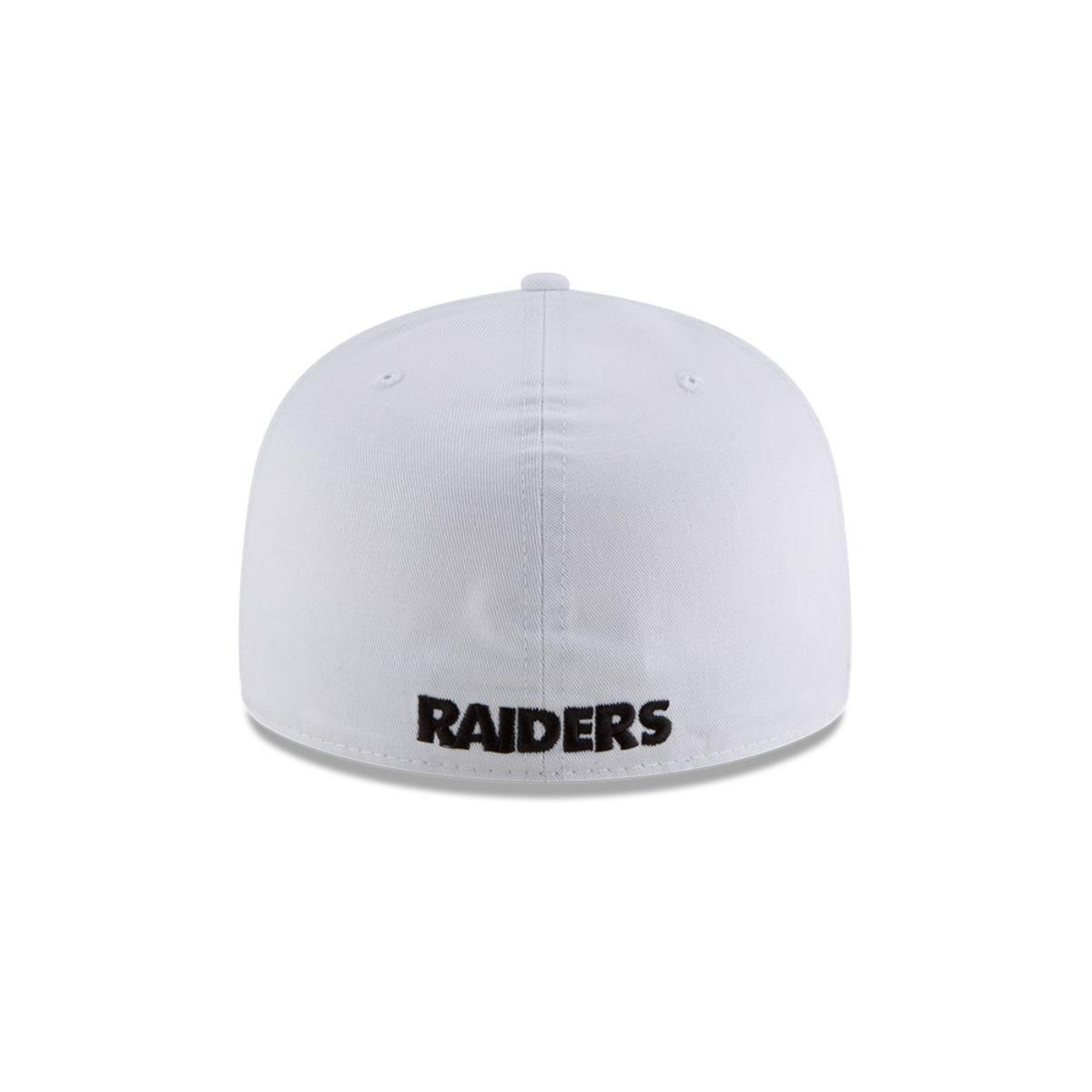 Gorra 59Fifty Las Vegas Raiders NFL Clásicos White - 70406486-5