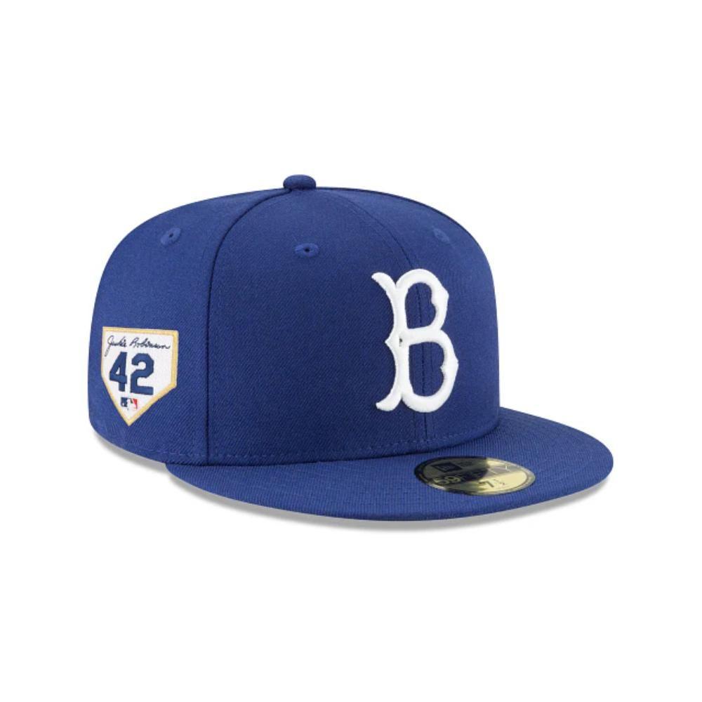 Gorra Brooklyn Dodgers MLB 59Fifty Jackie Robinson Dk Blue - 60357898-0