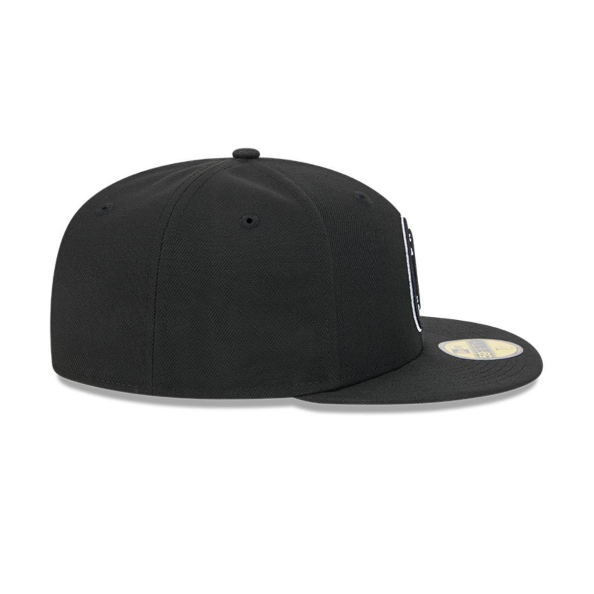Gorra 59Fifty Brooklyn Nets NBA Team Verbiage Black - 60573638-3