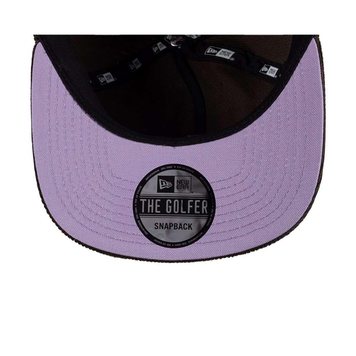 Gorra Golfer Tony Delfino Walnut Corduroy New Era - 70879966-4