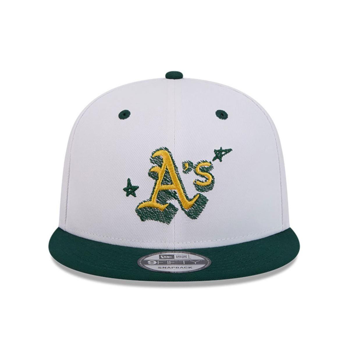 Gorra 9Fifty Oakland Athletics MLB Official Doodles White - 60573545-2