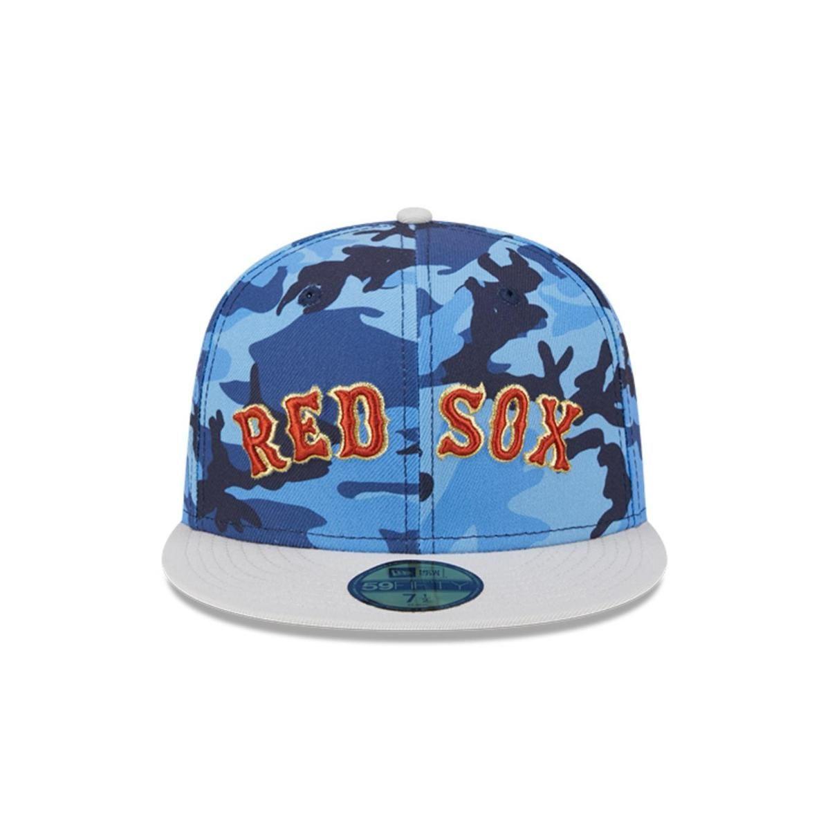Gorro 59fifty MLB Boston Red Sox Urban Blue Camo Assorted P - 60571742-2
