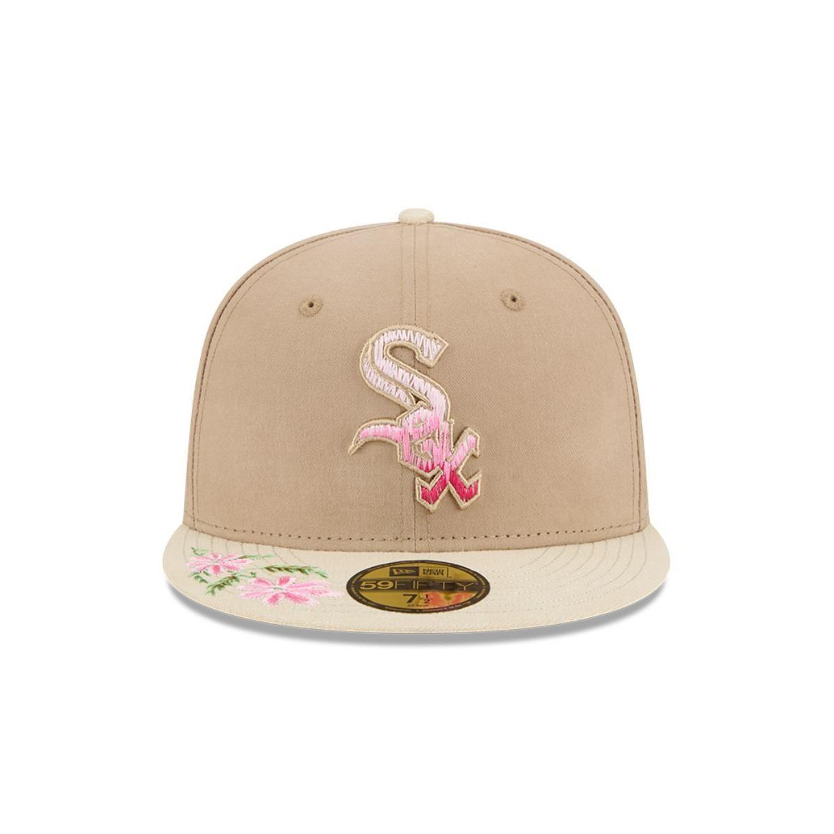 Gorra 59Fifty Chicago White Sox MLB Hand Stitched Beige - 60668434-2
